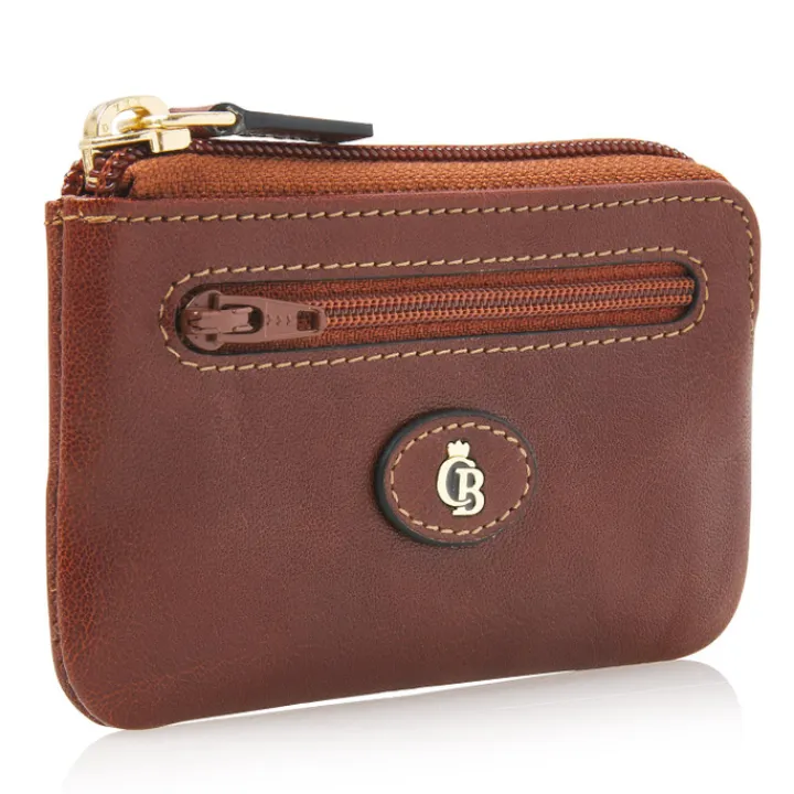 Rfid Portemonnees|Leren Portemonnees>Castelijn & Beerens Gaucho Sleuteletui cognac