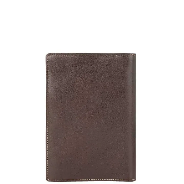 Rfid Portemonnees|Grote Portemonnees>Castelijn & Beerens Gaucho Portefeuille mokka