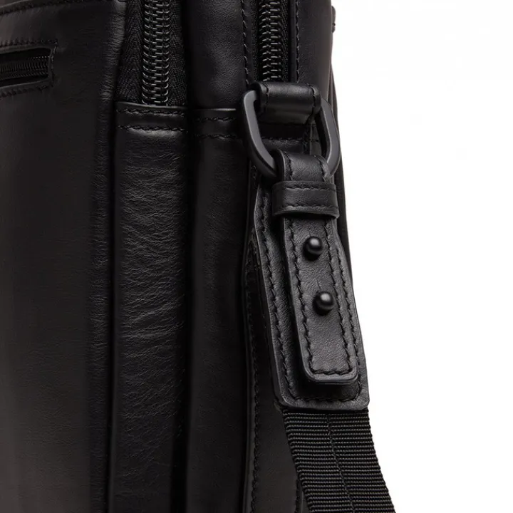 Herentassen|15.6 Inch Laptoptassen>Castelijn & Beerens Nappa X Charlie Laptop / Tablet Tas 15.6'' zwart