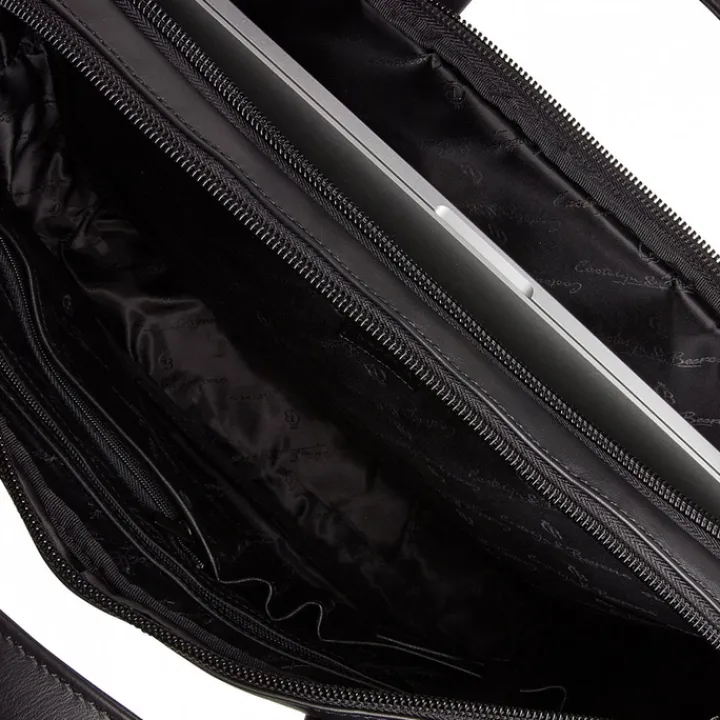 Herentassen|15.6 Inch Laptoptassen>Castelijn & Beerens Nappa X Charlie Laptop / Tablet Tas 15.6'' zwart