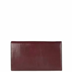 Rfid Portemonnees|Leren Portemonnees>Castelijn & Beerens Nevada Dames Portemonnee bordeaux