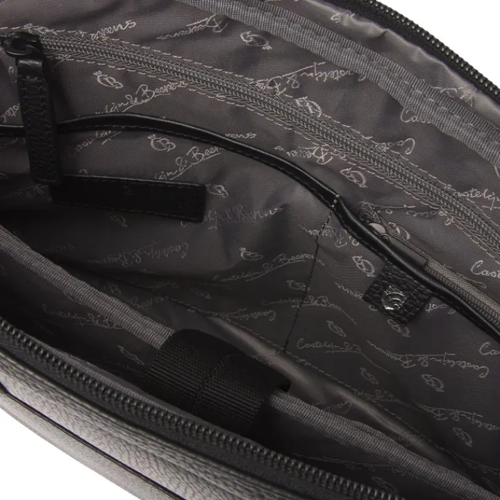 Herentassen|13 Inch Laptoptassen>Castelijn & Beerens Onyx Delta Laptoptas 13'' + tablet RFID zwart