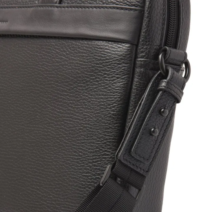 Herentassen|13 Inch Laptoptassen>Castelijn & Beerens Onyx Delta Laptoptas 13'' + tablet RFID zwart