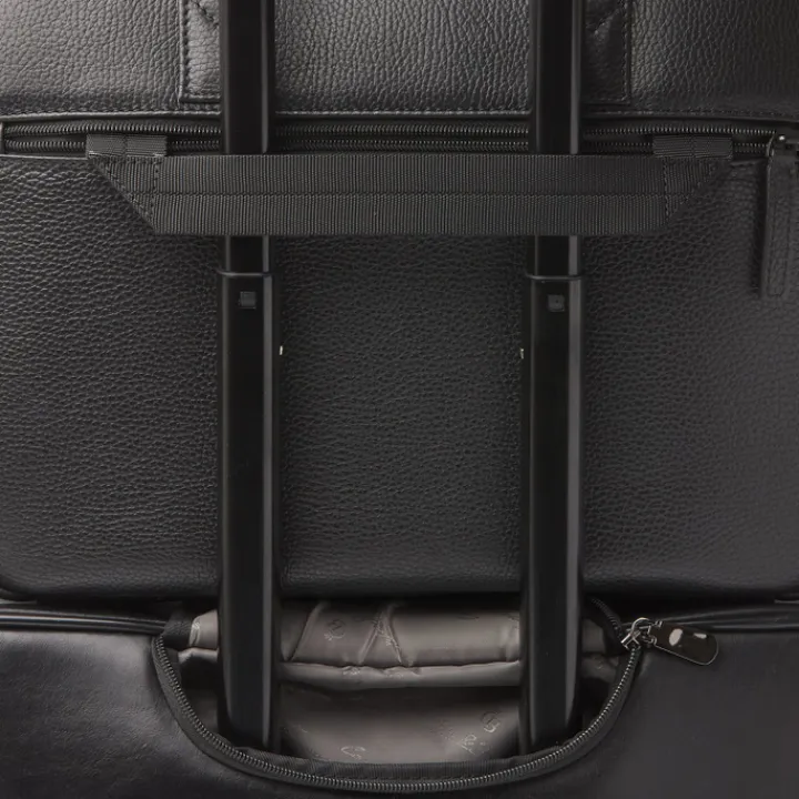 Herentassen|13 Inch Laptoptassen>Castelijn & Beerens Onyx Delta Laptoptas 13'' + tablet RFID zwart