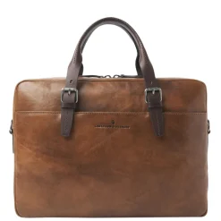 Herentassen|15.6 Inch Laptoptassen>Castelijn & Beerens Rien Laptoptas 15.6'' RFID natural