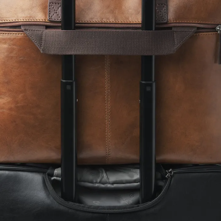 Herentassen|15.6 Inch Laptoptassen>Castelijn & Beerens Rien Laptoptas 15.6'' RFID natural