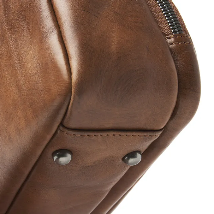 Herentassen|15.6 Inch Laptoptassen>Castelijn & Beerens Rien Laptoptas 15.6'' RFID natural