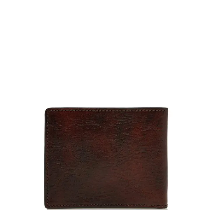 Rfid Portemonnees|Leren Portemonnees>Castelijn & Beerens Rien RFID Portemonnee 8cc cognac