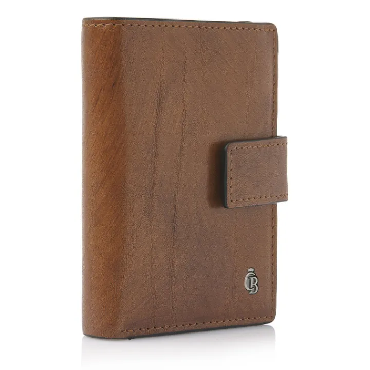 Rfid Portemonnees|Leren Portemonnees>Castelijn & Beerens Rien RFID Mini Wallet 10cc natural