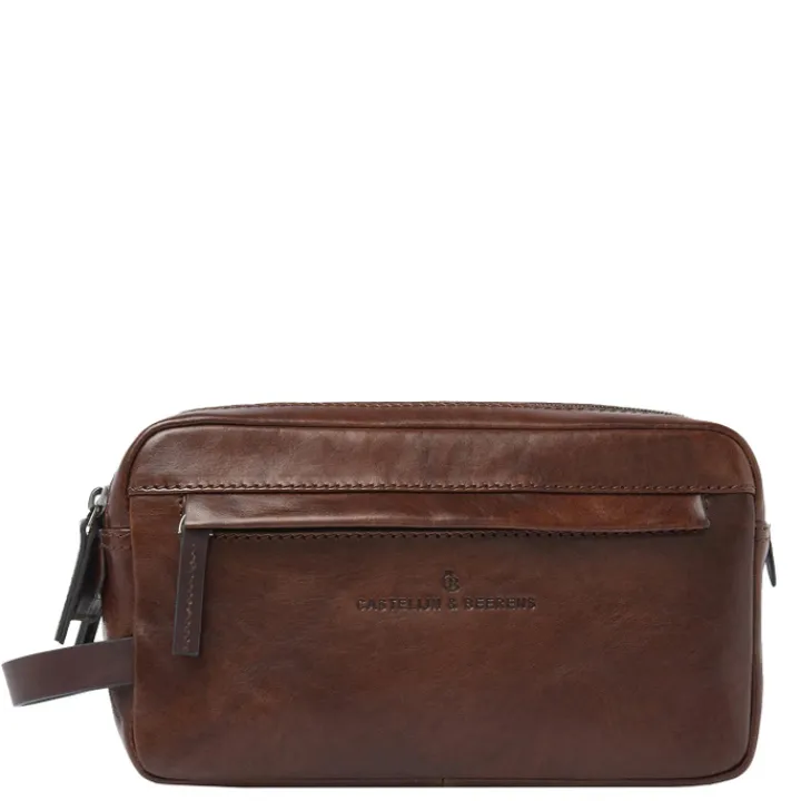 Toilettassen>Castelijn & Beerens Rien Washbag cognac