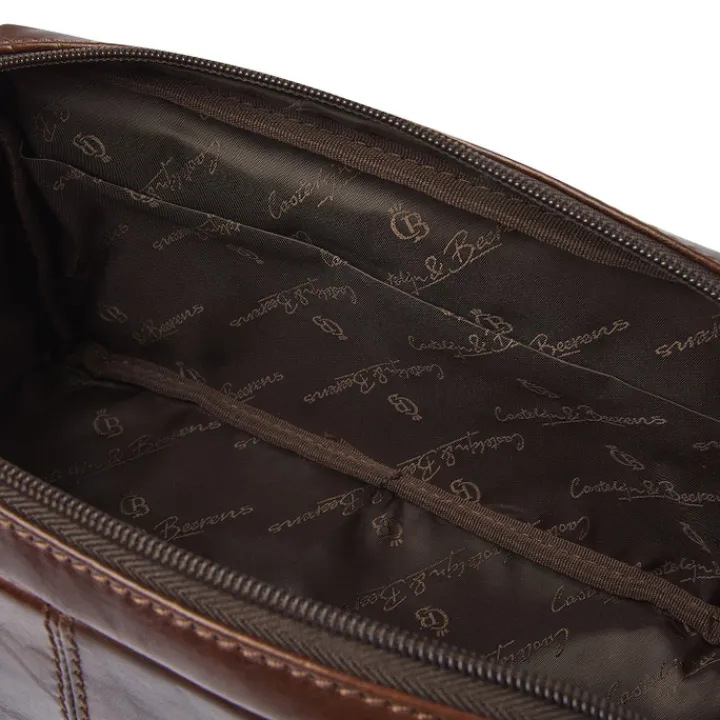 Toilettassen>Castelijn & Beerens Rien Washbag cognac