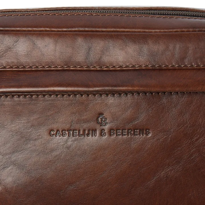 Toilettassen>Castelijn & Beerens Rien Washbag cognac