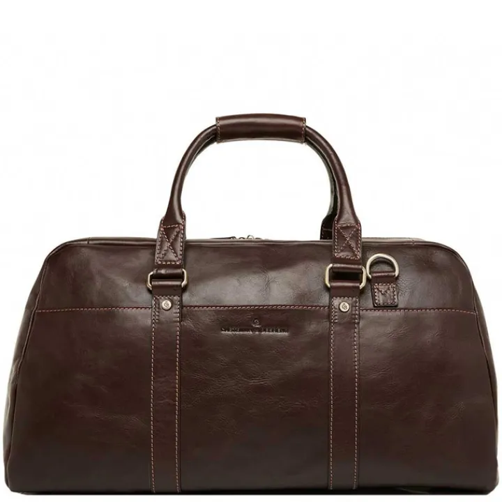 Handbagage Reistassen|Heren Reistassen>Castelijn & Beerens Verona Weekendtas mocca