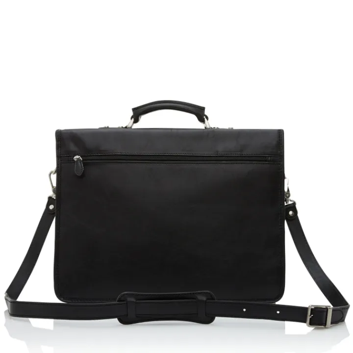 Herentassen|Laptop Schoudertassen>Castelijn & Beerens Verona Laptopbag 13.3" black