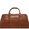 Handbagage Reistassen|Heren Reistassen>Castelijn & Beerens Verona Weekendtas licht bruin