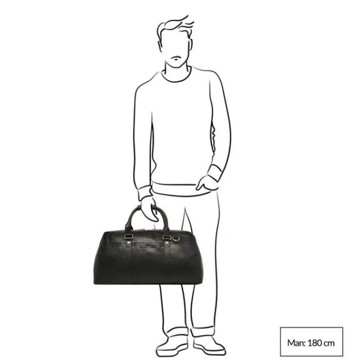 Handbagage Reistassen|Heren Reistassen>Castelijn & Beerens Verona Weekendtas licht bruin