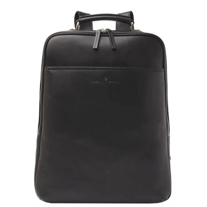 15.6 Inch Laptoptassen|Laptop Rugzakken>Castelijn & Beerens Verona Laptop Rugzak 15.6'' + tablet RFID zwart