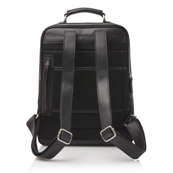 15.6 Inch Laptoptassen|Laptop Rugzakken>Castelijn & Beerens Verona Laptop Rugzak 15.6'' + tablet RFID zwart
