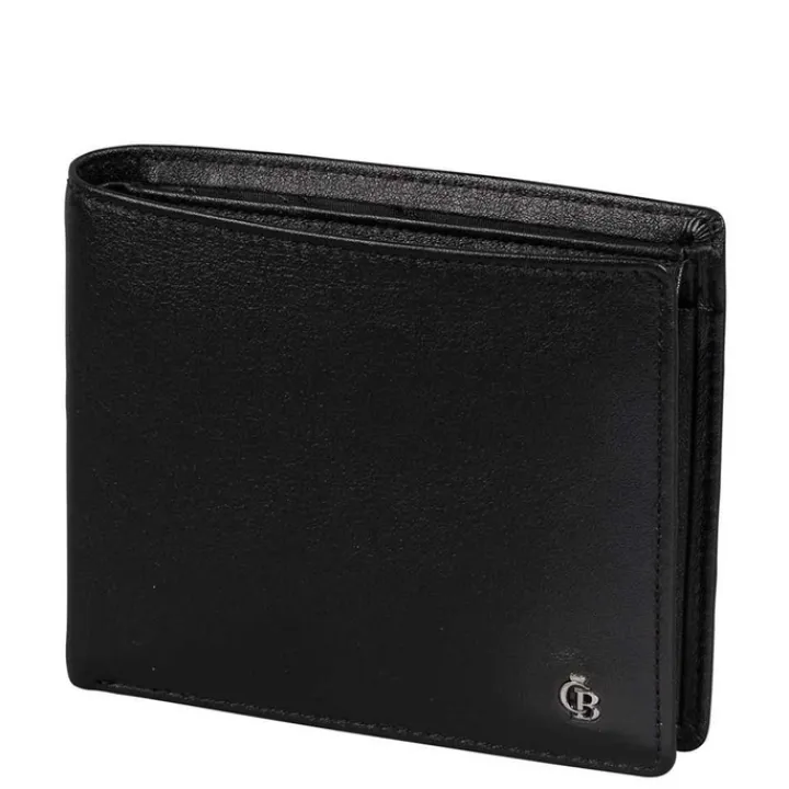 Rfid Portemonnees|Leren Portemonnees>Castelijn & Beerens Vita Billfold 11 Creditcards zwart