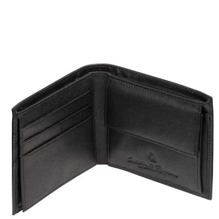 Rfid Portemonnees|Leren Portemonnees>Castelijn & Beerens Vita Billfold 7 Creditcards zwart