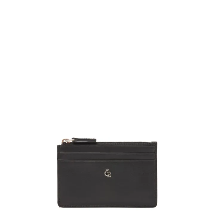 Rfid Portemonnees|Leren Portemonnees>Castelijn & Beerens Vita Creditcard Etui 4 Pasjes RFID zwart