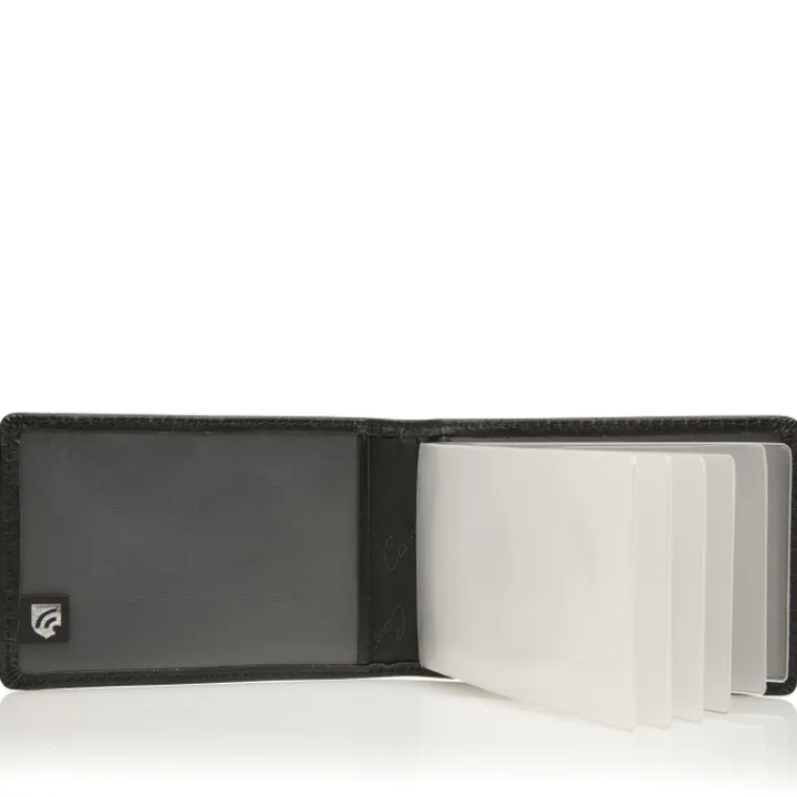 Rfid Portemonnees|Leren Portemonnees>Castelijn & Beerens Vita Creditcard Etui 4 Pasjes RFID zwart