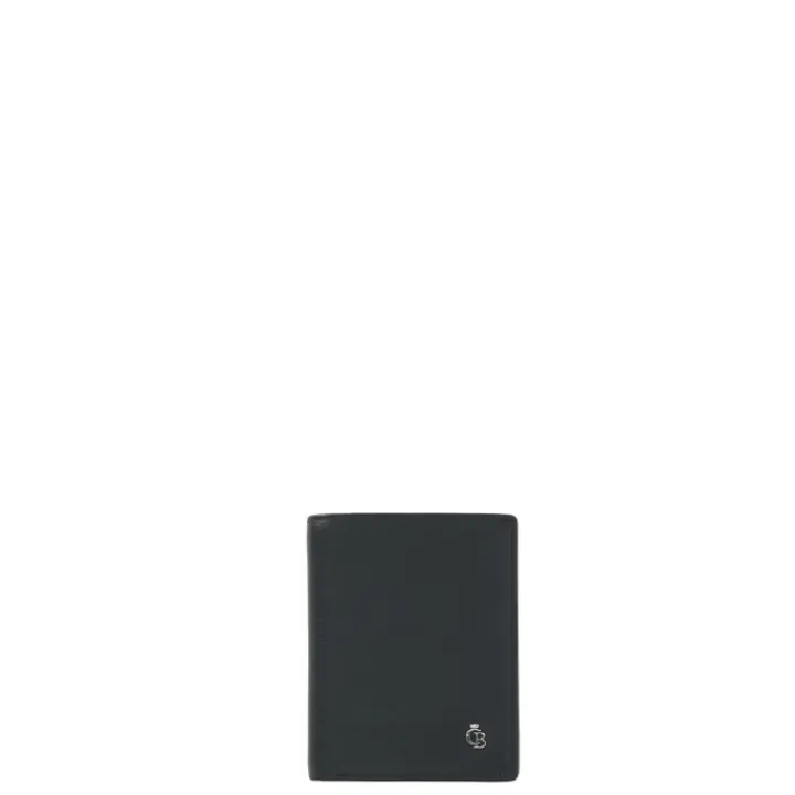 Leren Portemonnees|Rfid Portemonnees>Castelijn & Beerens Vita Miniwallet 10 RFID zwart