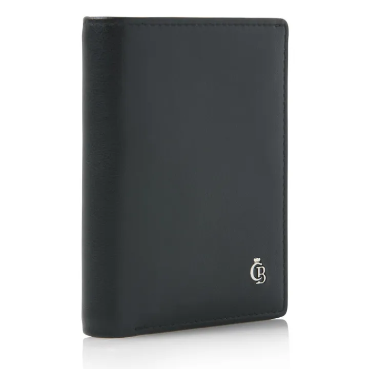 Leren Portemonnees|Rfid Portemonnees>Castelijn & Beerens Vita Miniwallet 10 RFID zwart