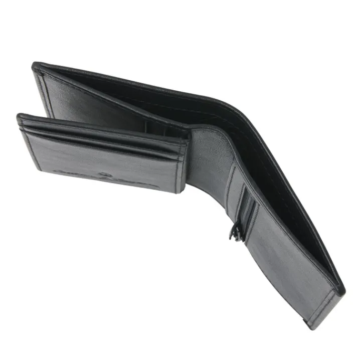 Leren Portemonnees|Rfid Portemonnees>Castelijn & Beerens Vita Miniwallet 10 RFID zwart