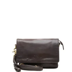 Schoudertassen|Crossbody>Chabo Borneo Style chocolate