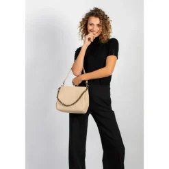 Schoudertassen|Crossbody>Chabo Campbell Classy creme