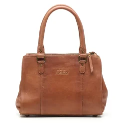 Schoudertassen|Handtassen>Chabo Como Classic Hair-on camel