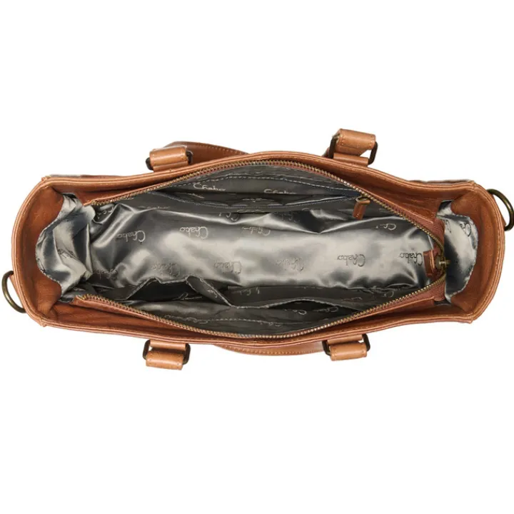 Schoudertassen|Handtassen>Chabo Costa Square Classic camel