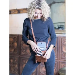Schoudertassen|Crossbody>Chabo Mover Crossover camel