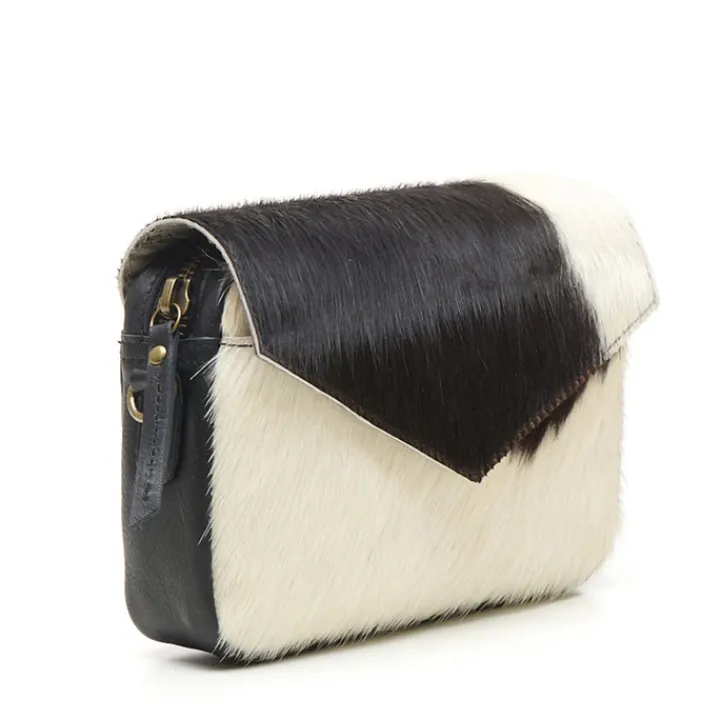 Schoudertassen|Crossbody>Chabo Rio Romy Hair-On black