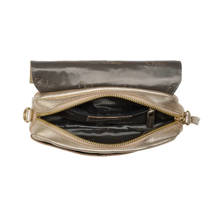 Schoudertassen|Crossbody>Chabo Rio Romy light gold