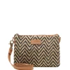 Schoudertassen|Crossbody>Chabo Romio Jaquard Crossbody cognac