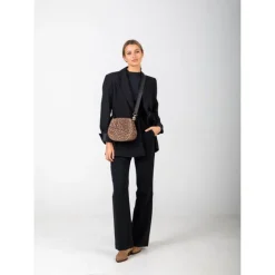 Schoudertassen|Crossbody>Chabo Susy Saddle Bag leopard