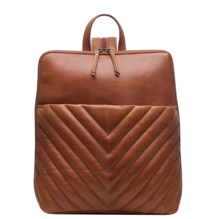 Daypack|Dames Rugzakken>Chabo Venice Backpack camel