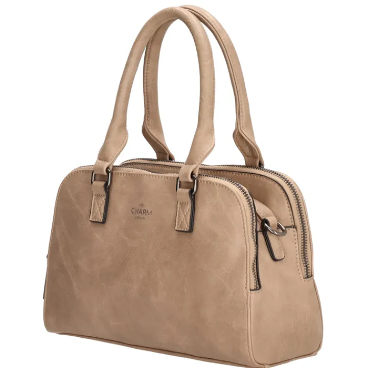 Schoudertassen|Handtassen>Charm Chelsea Handbag taupe