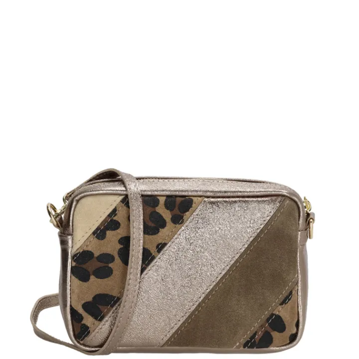 Schoudertassen|Crossbody>Charm London Anna Schoudertas leopard