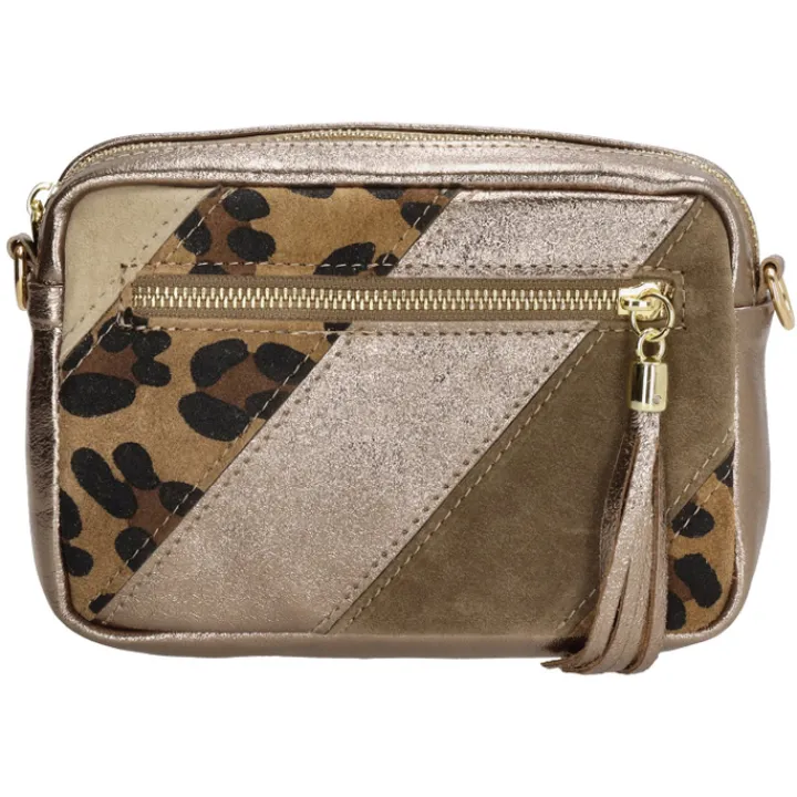 Schoudertassen|Crossbody>Charm London Anna Schoudertas leopard