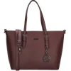 Shoppers|Schoudertassen>Charm London Birmingham Shopper red