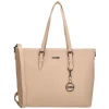 Dames Schooltassen|Schooltas Shoppers>Charm London Birmingham Shopper lightpink