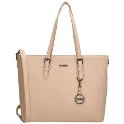 Dames Schooltassen|Schooltas Shoppers>Charm London Birmingham Shopper lightpink