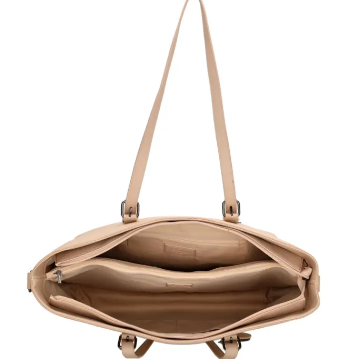 Dames Schooltassen|Schooltas Shoppers>Charm London Birmingham Shopper lightpink