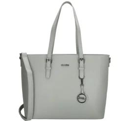 Dames Schooltassen|Schooltas Shoppers>Charm London Birmingham Shopper 15.6" grijs