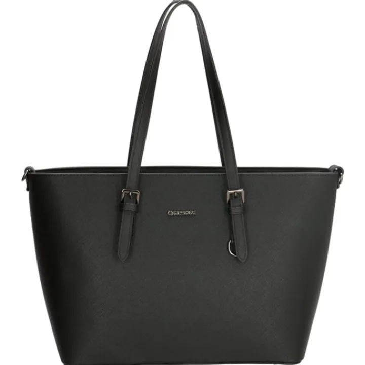 Shoppers|Schoudertassen>Charm London Birmingham Shopper zwart