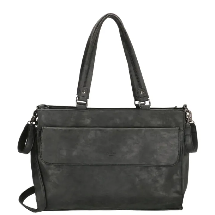 Luiertassen|Fashion Tassen>Charm London Bloomsbury Luiertas zwart