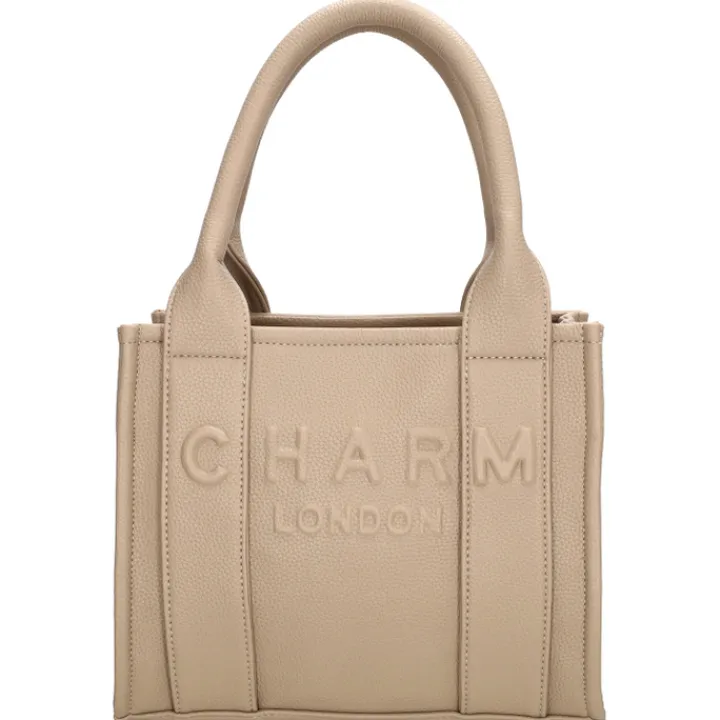 Schoudertassen|Handtassen>Charm London Bond Handbag sand